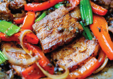 Thin Pork Slice — Chinese dish at Pokhara Chinese Restaurant